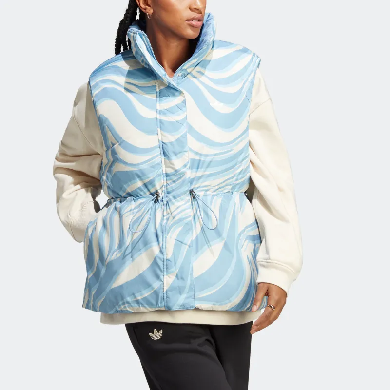 Adidas Originals Reversible Vest Vest Women's Sky Blue-2