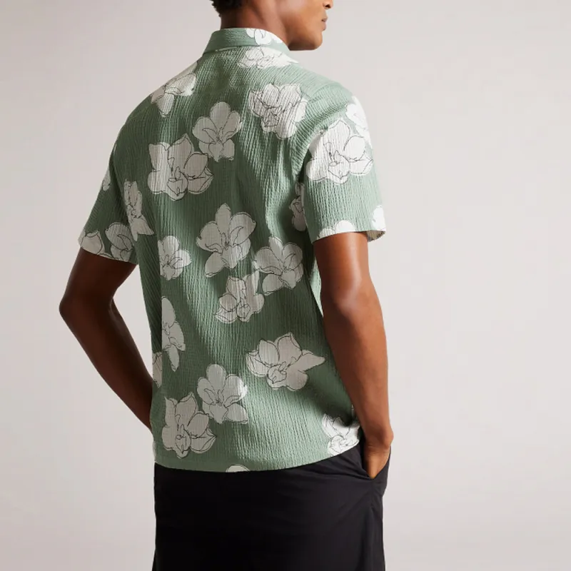 Ted Baker Shirts Men Light Green-2