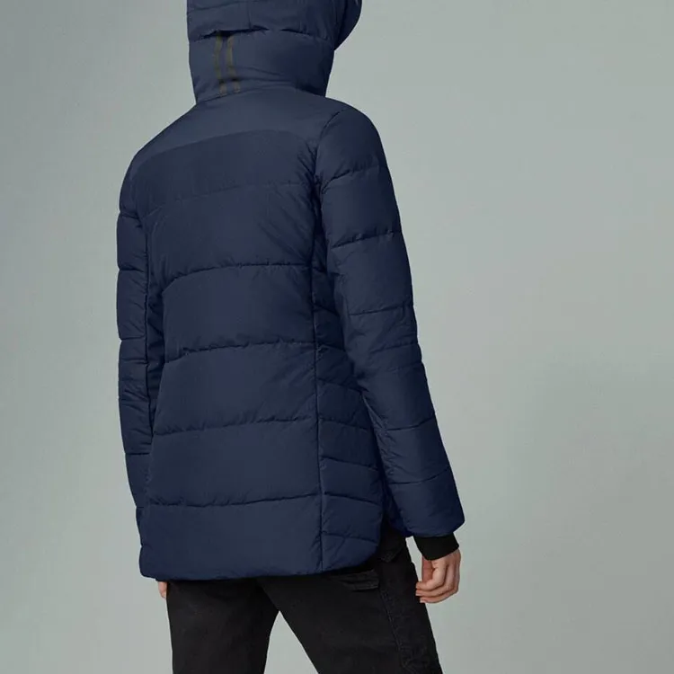 Canada Goose HyBridge Series Down Jackets Women's Cerulean Ocean Blue-3