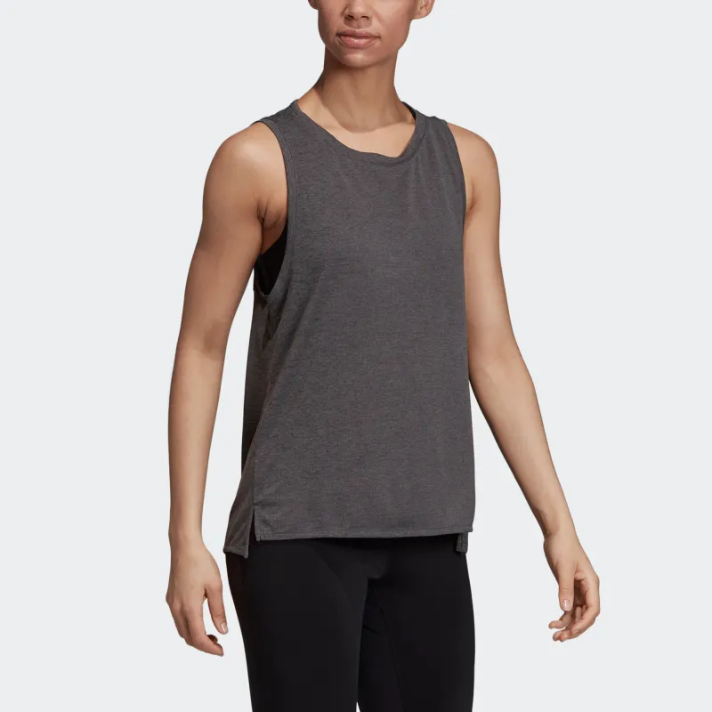 Adidas Essentials Tank Tops Women's Dark Gray-5