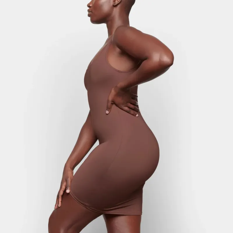 Skims Sleeveless Dresses Women's COCOA/Cocoa-1