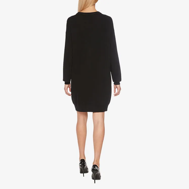 MOSCHINO Long-Sleeved Dresses Women's Black-2