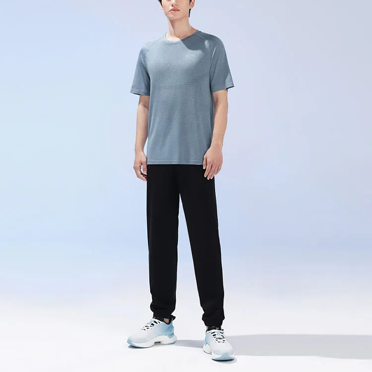 Anta T-Shirt Men's Sunny Smoke Blue-2