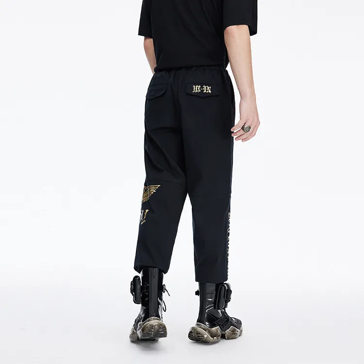 Boy London Knitted Sports Pants Unisex Black-4