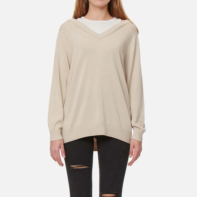 EVISU Knitwear Women's Light Umber-2