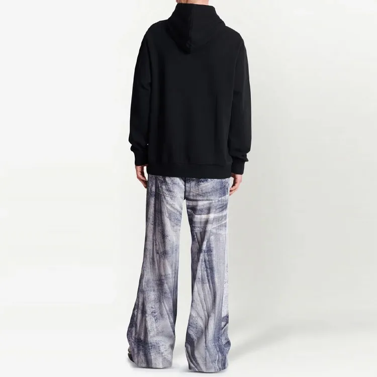 BALMAIN Graphic Printed Drawstring Hoodie-2