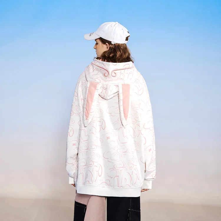 LAMLICKA Sweatshirt Unisex White-3
