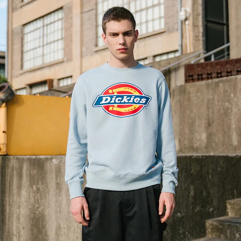 Dickies Sweatshirts Men Sky Blue-3