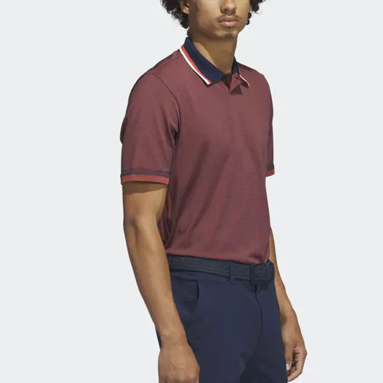 Adidas Polo Shirts Men Prefabricated Red-3
