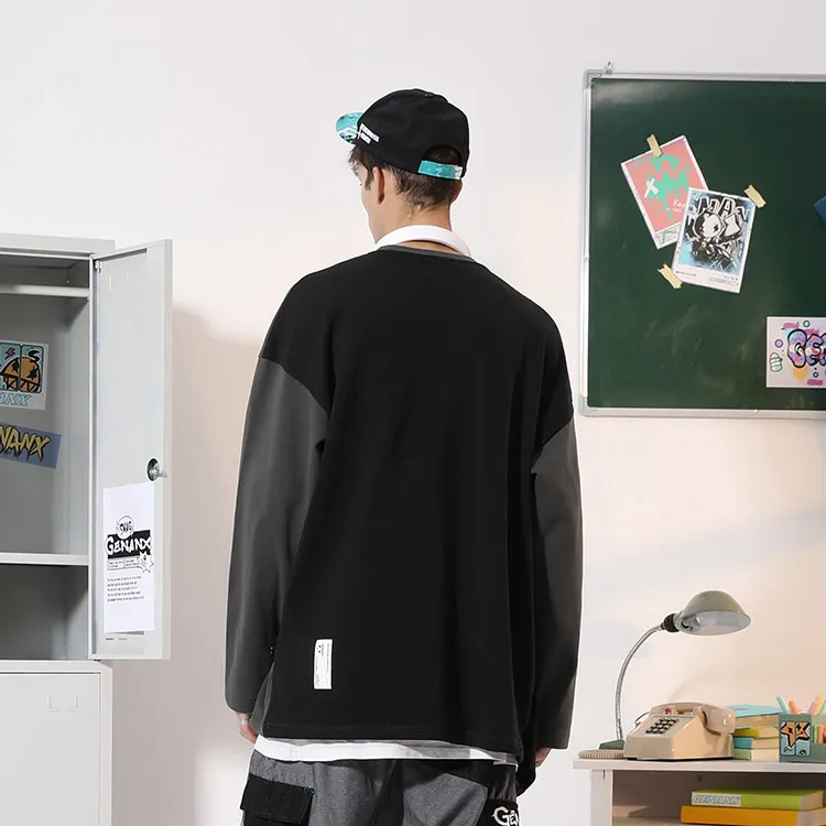 GENANX Sweatshirt Unisex Dark Gray-4