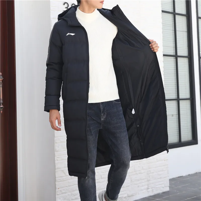 LiNing Puffer Jacket Men's Standard Black-4