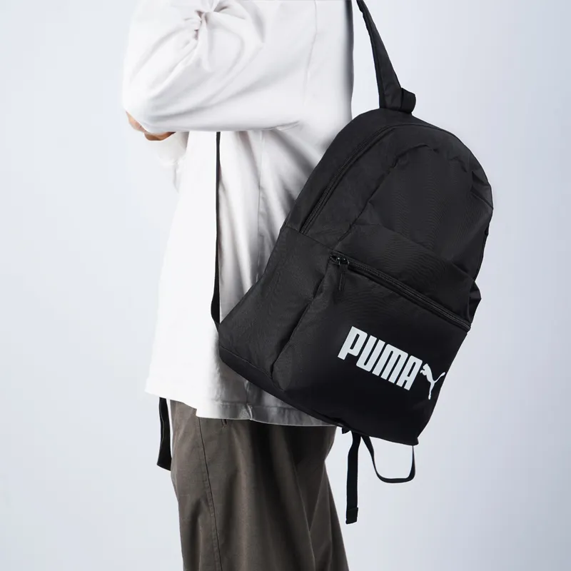 PUMA Fabric Backpack Regular Unisex Pure Black-6