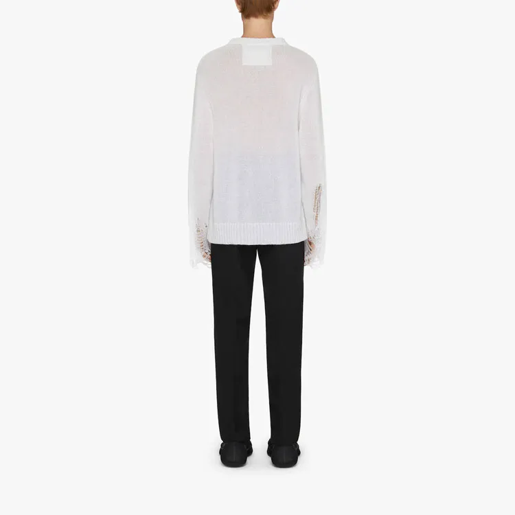 Givenchy Sweaters Men White-2