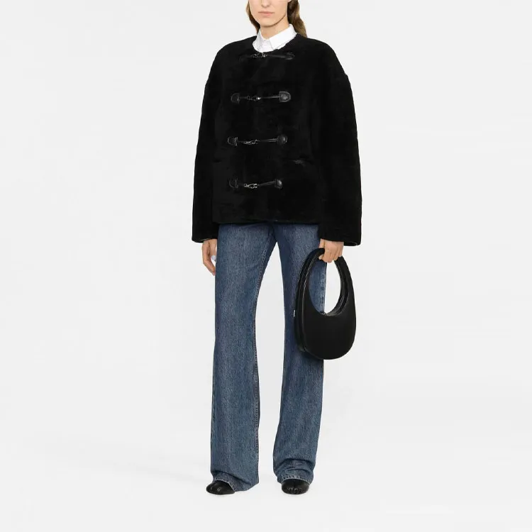 TOTEME Teddy Shearling Jacket-2