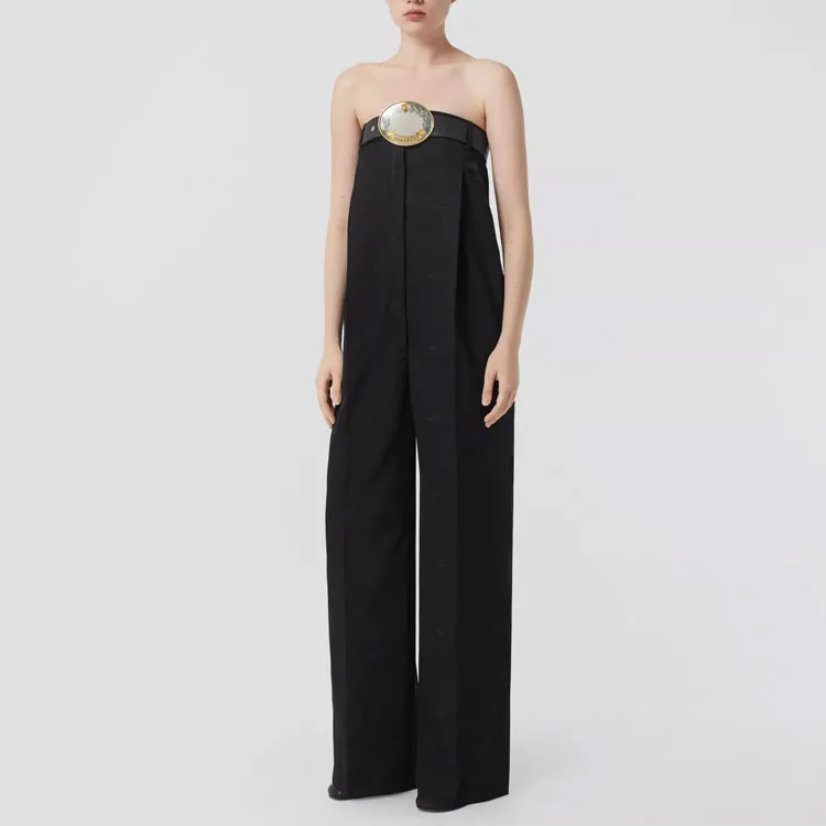 Burberry Ekd Wool Jumpsuit-3