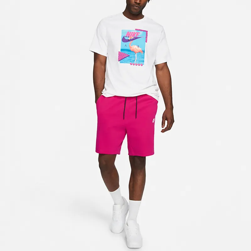 Nike T Shirts Men White-2