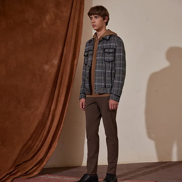 LIU·JO UOMO FW21 Casual Pants Men's Camel-3