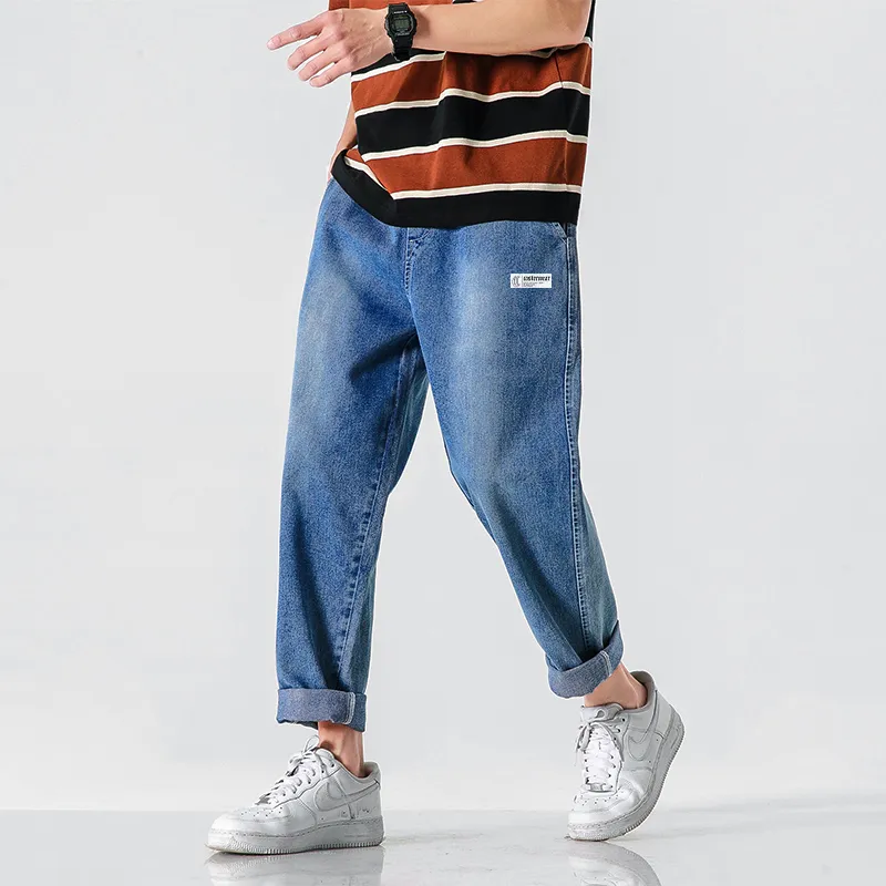 CASTERWEAR SS22 Straight Thin Jeans Fall Unisex Light Blue-7