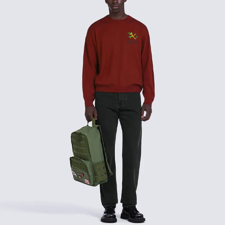 KENZO Sweaters Men Red-4