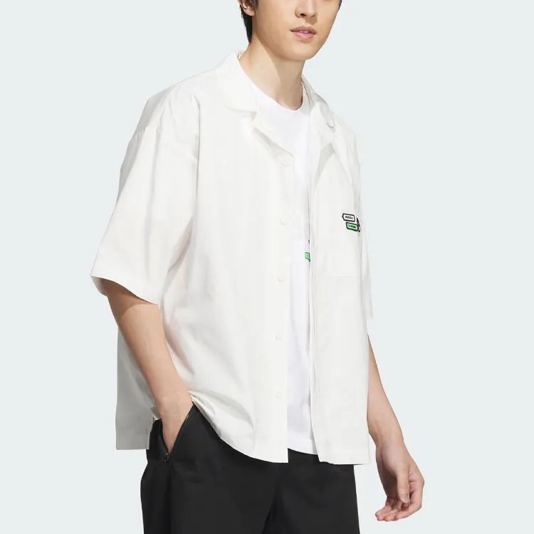 Adidas X SEEBIN Co branded SS23 Shirts Unisex Pink White-3