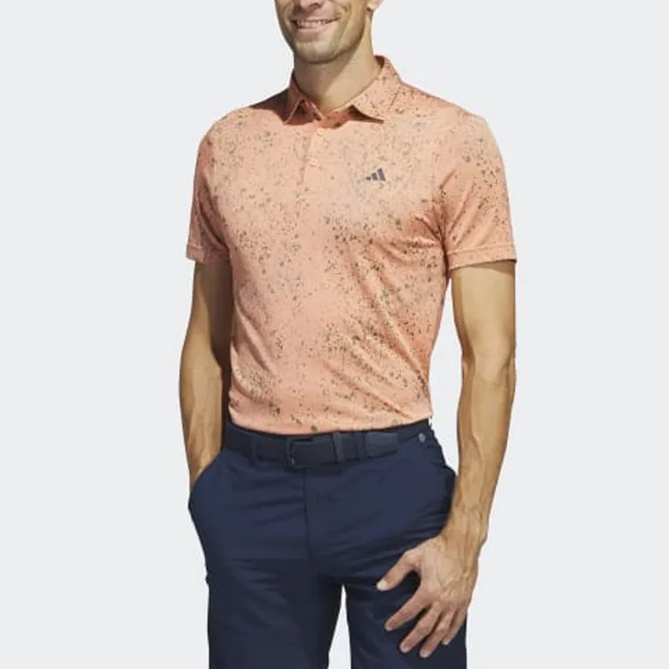 Adidas Polo Shirts Men Yellow-1