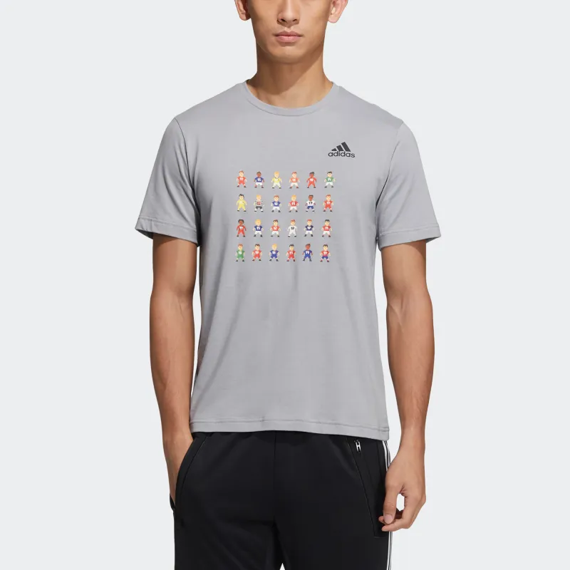 Adidas Soccer Jerseys Men Gray-3