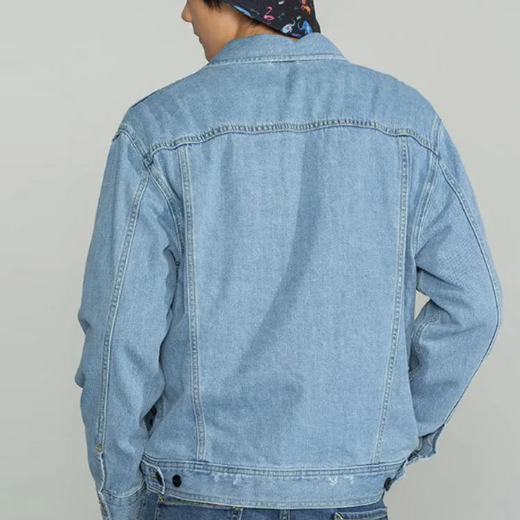Lee Denim Jackets Unisex Medium Light Blue-3