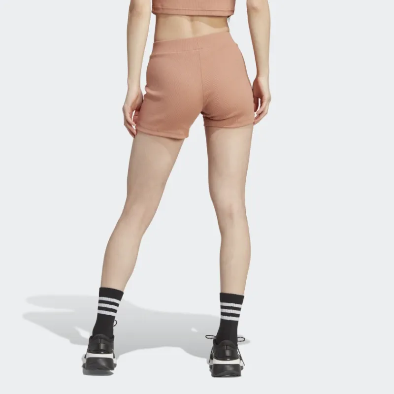 Adidas Lounge Casual Shorts Women's Clay Orange-2