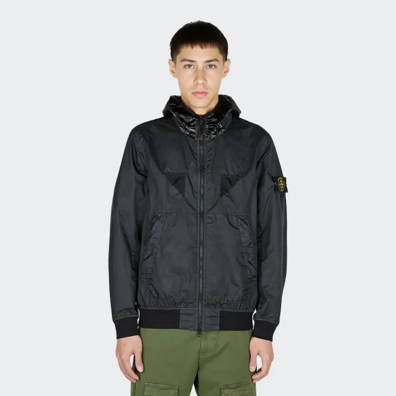 STONE ISLAND STONE ISLAND MEMBRANA 3L TC Jackets Men Black POIZON