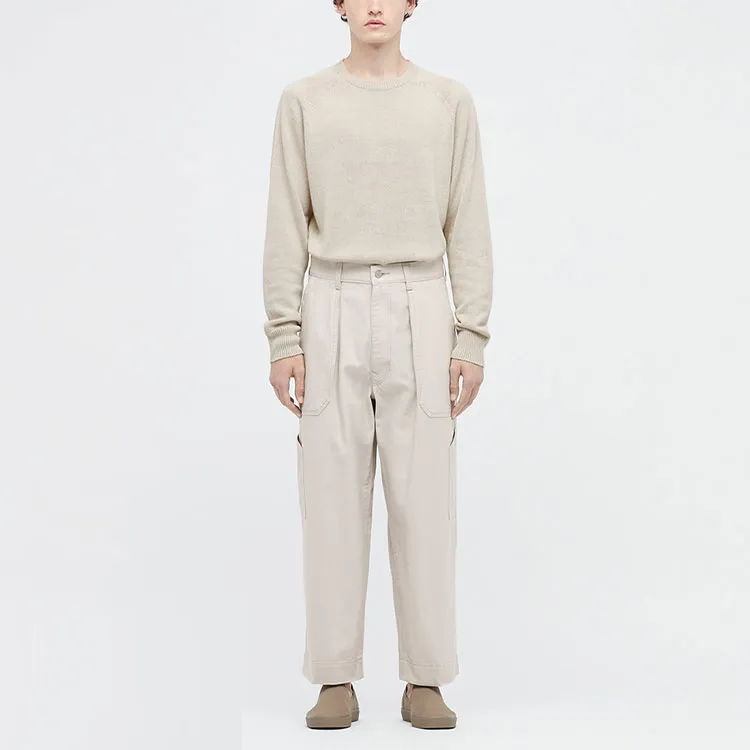 UNIQLO Casual Pants Men's Light Beige-1