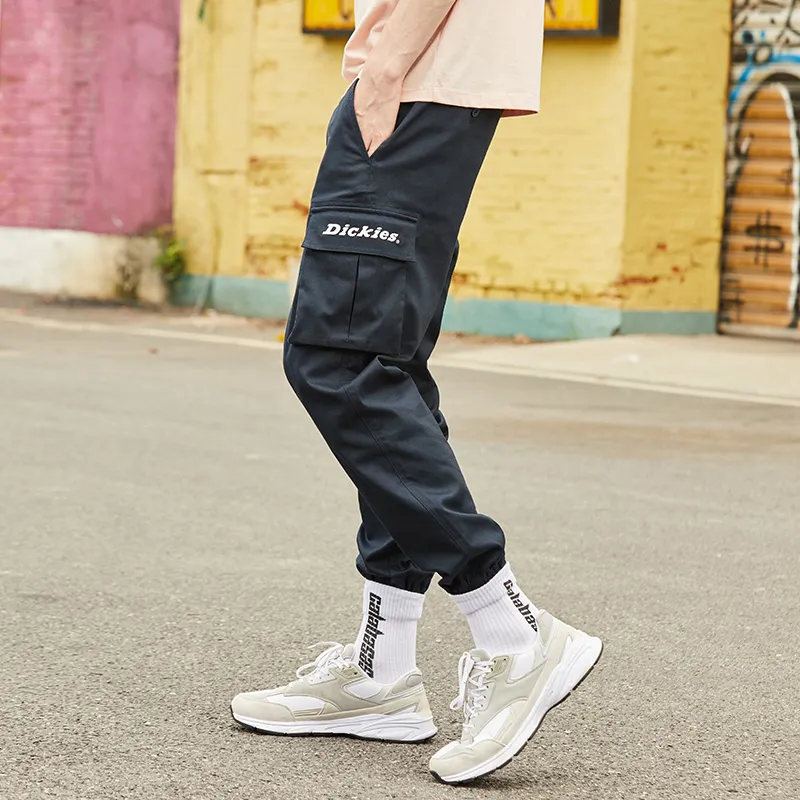 Dickies Cargo Pants Men Dark Marine Blue-6