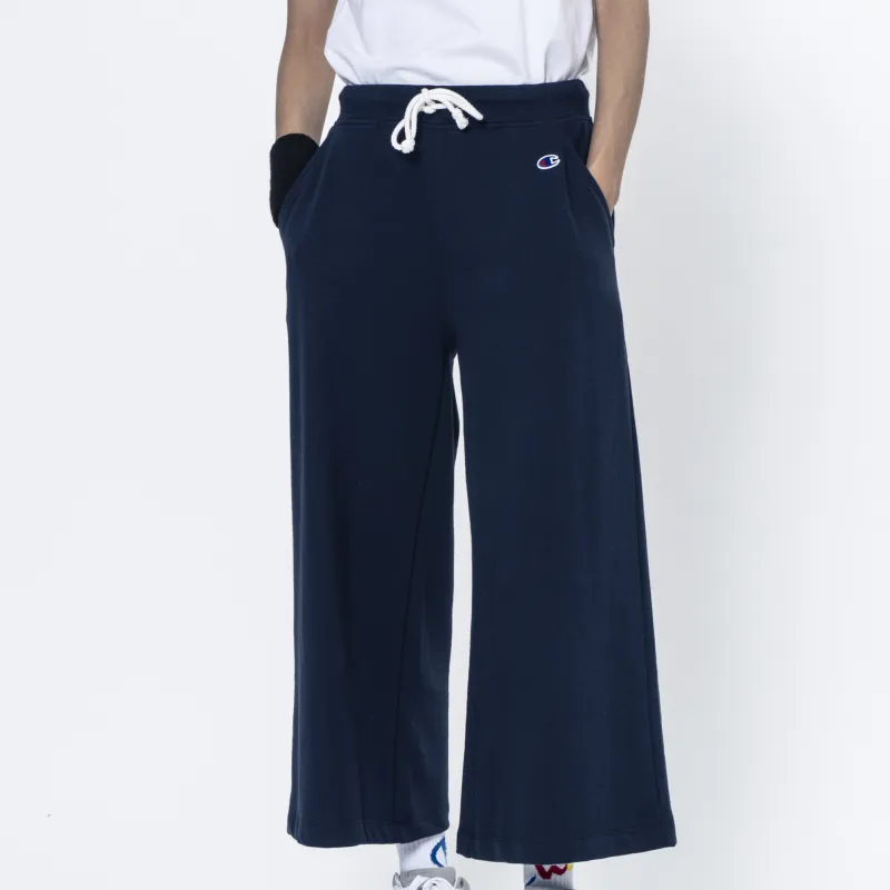 Champion Straight Casual Pants Japan Version Women's Navy Blue-2