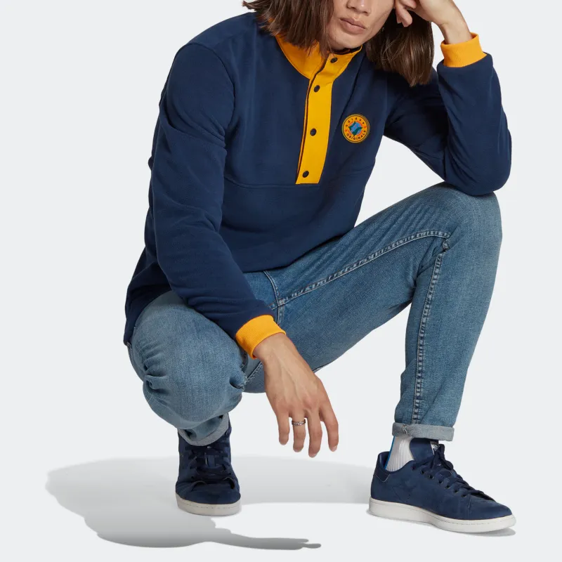 Adidas Originals Sweatshirts Men Blue-2