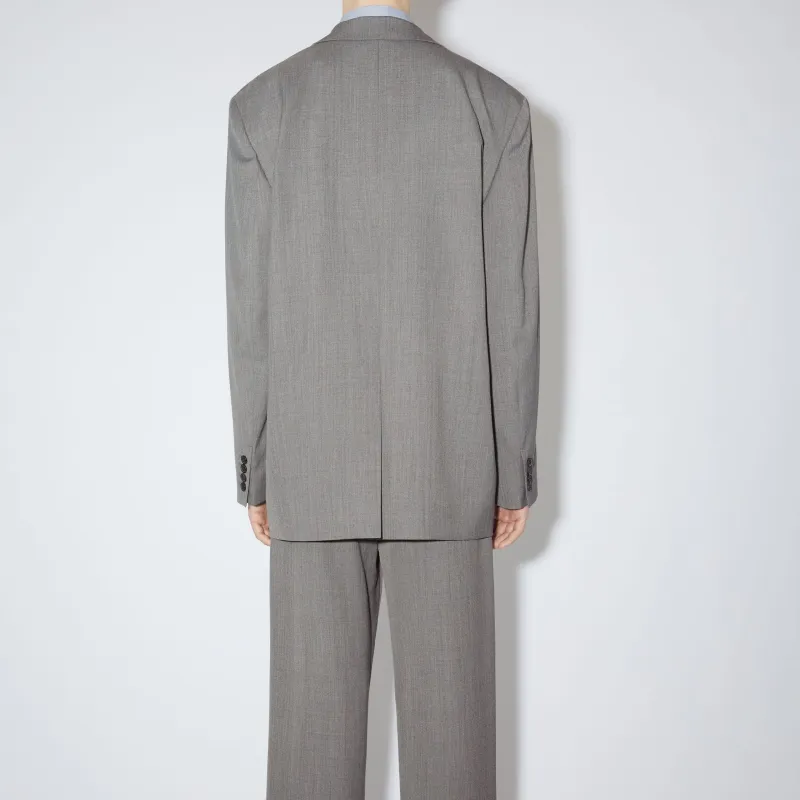 Acne Studios Business Suits Men Heather Gray-2
