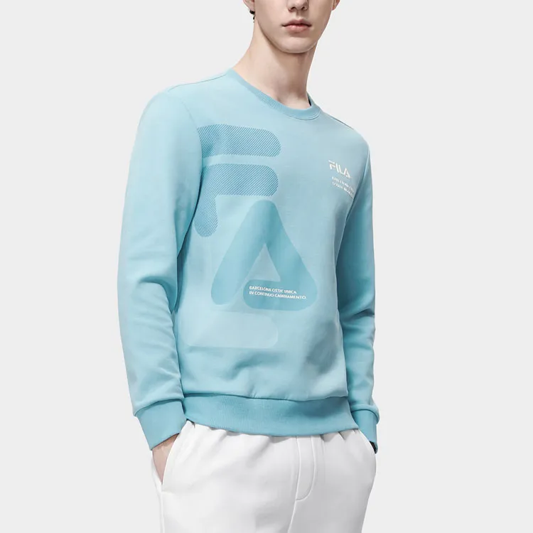 FILA Sweatshirt Men's Matte Blue-4