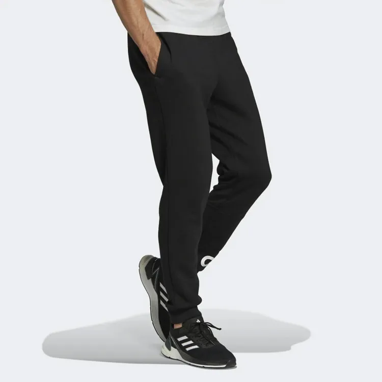 Adidas ESSENTIALS Knitted Sweatpants Men's Jet Black-4