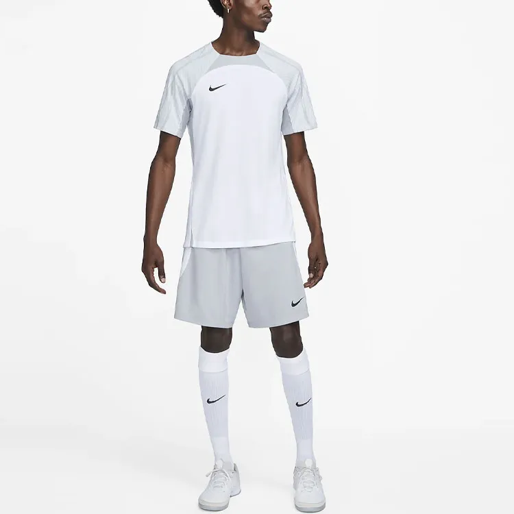 Nike T Shirt Men's White Silver-4
