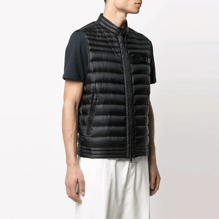 Moncler Vests Men Black-2