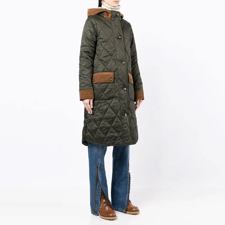 BARBOUR Coats Women's Green-3