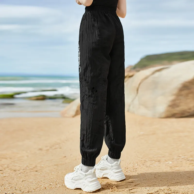EPTISON WOMAN MOGUIMAO Lantern Pants Casual Pants Women's Black-5