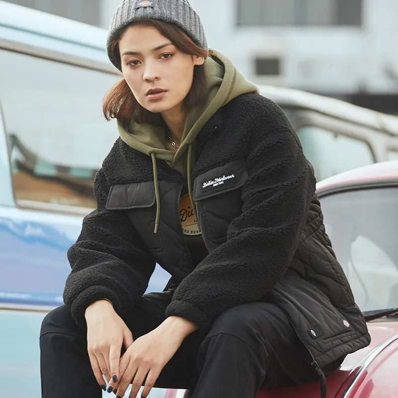 Dickies Puffer Jacket Unisex Black-5