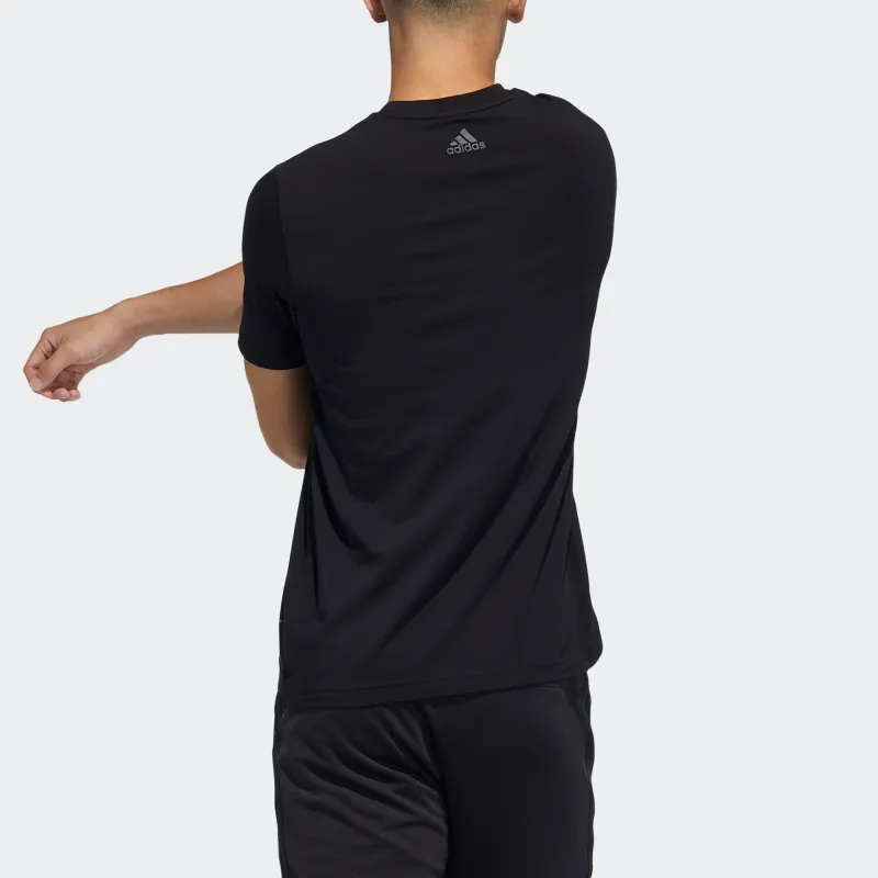 Adidas T Shirts Unisex Black-4