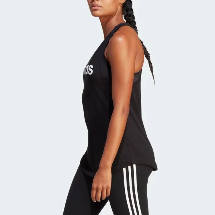 Adidas Free Shipping With AdiClub Essentials Loose Logo Tank Top-2