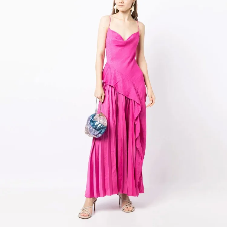 ACLER Sleeveless Dresses Women's Magenta-1