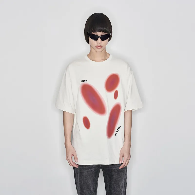 METARICOTTA T-Shirts Unisex Ecru-5