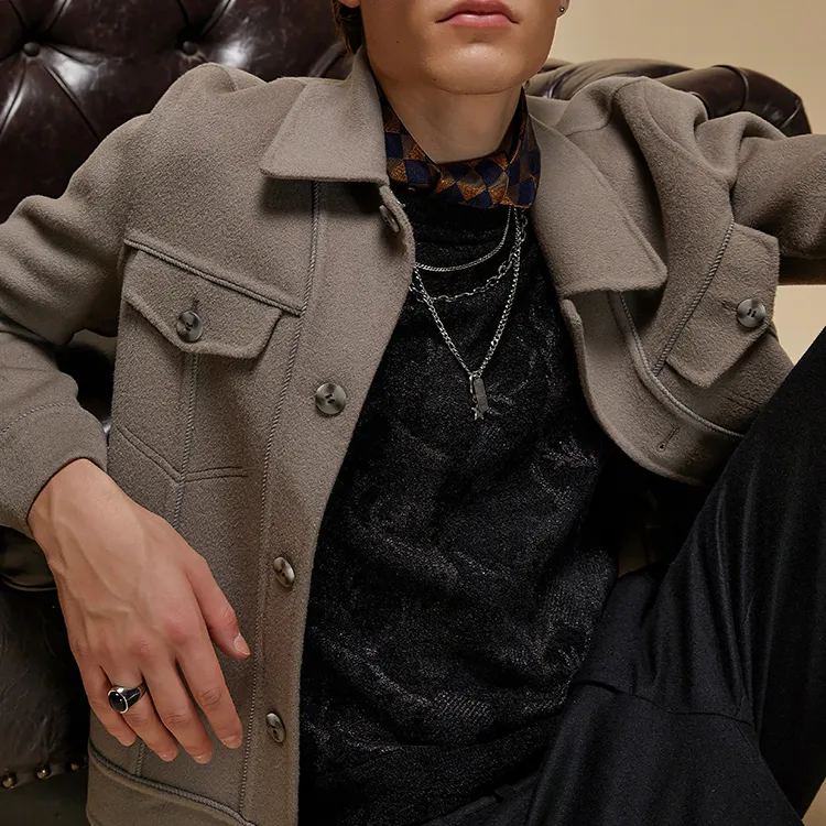 DAVID NAMAN Sweaters Men Black-2