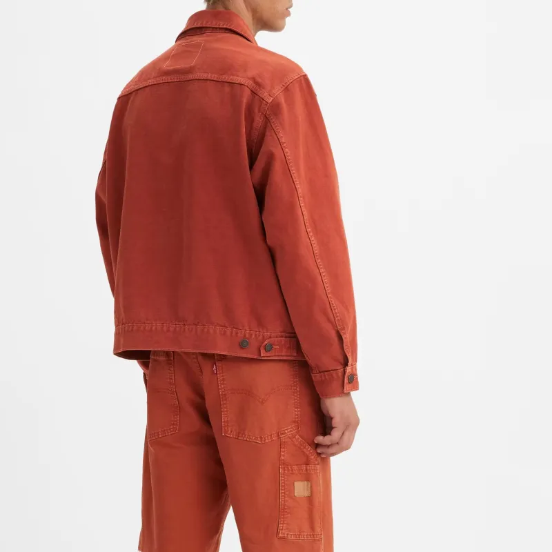 Levis Jackets Men Red-3