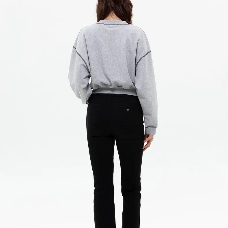 GUESS Sweatshirts Women's Light Gray-2