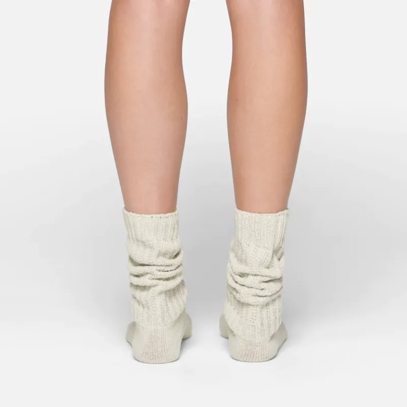 Skims Women's Mid-Calf Socks-4
