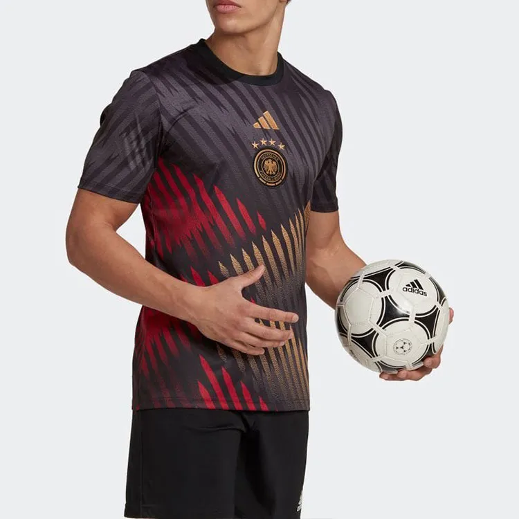 Adidas Soccer Jersey Men's Black-4